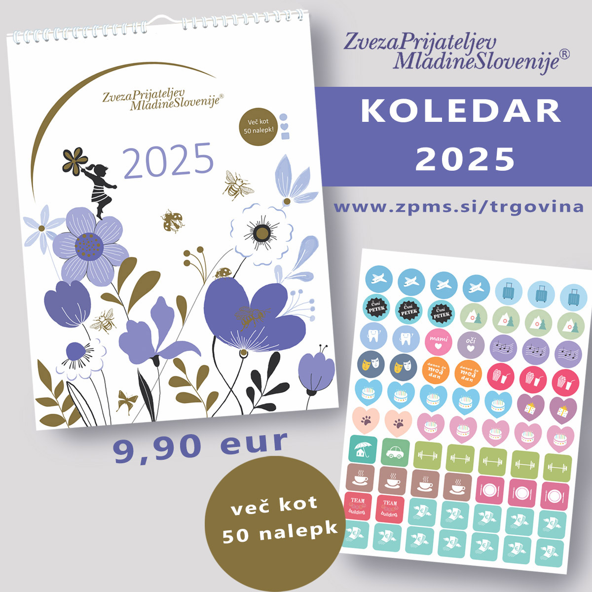 Čarobni koledar Zveze prijateljev mladine Slovenije za leto 2025 - slika 6