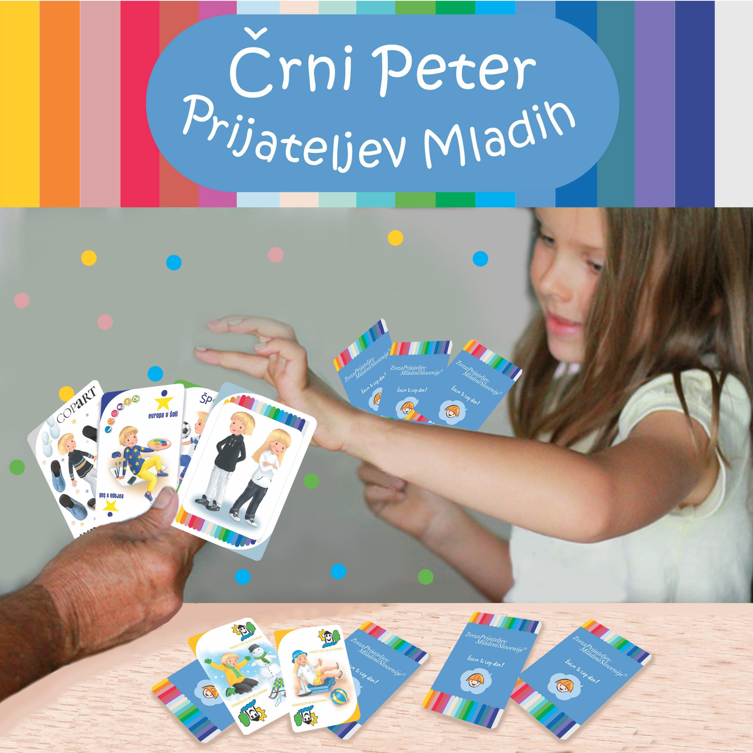 Črni Peter – karte z Lukcem in Zarjo, ki povezujejo in pomagajo - slika 49